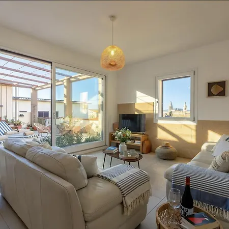 Clicksardegna San Michele Penthouse With Panoramic Terrace